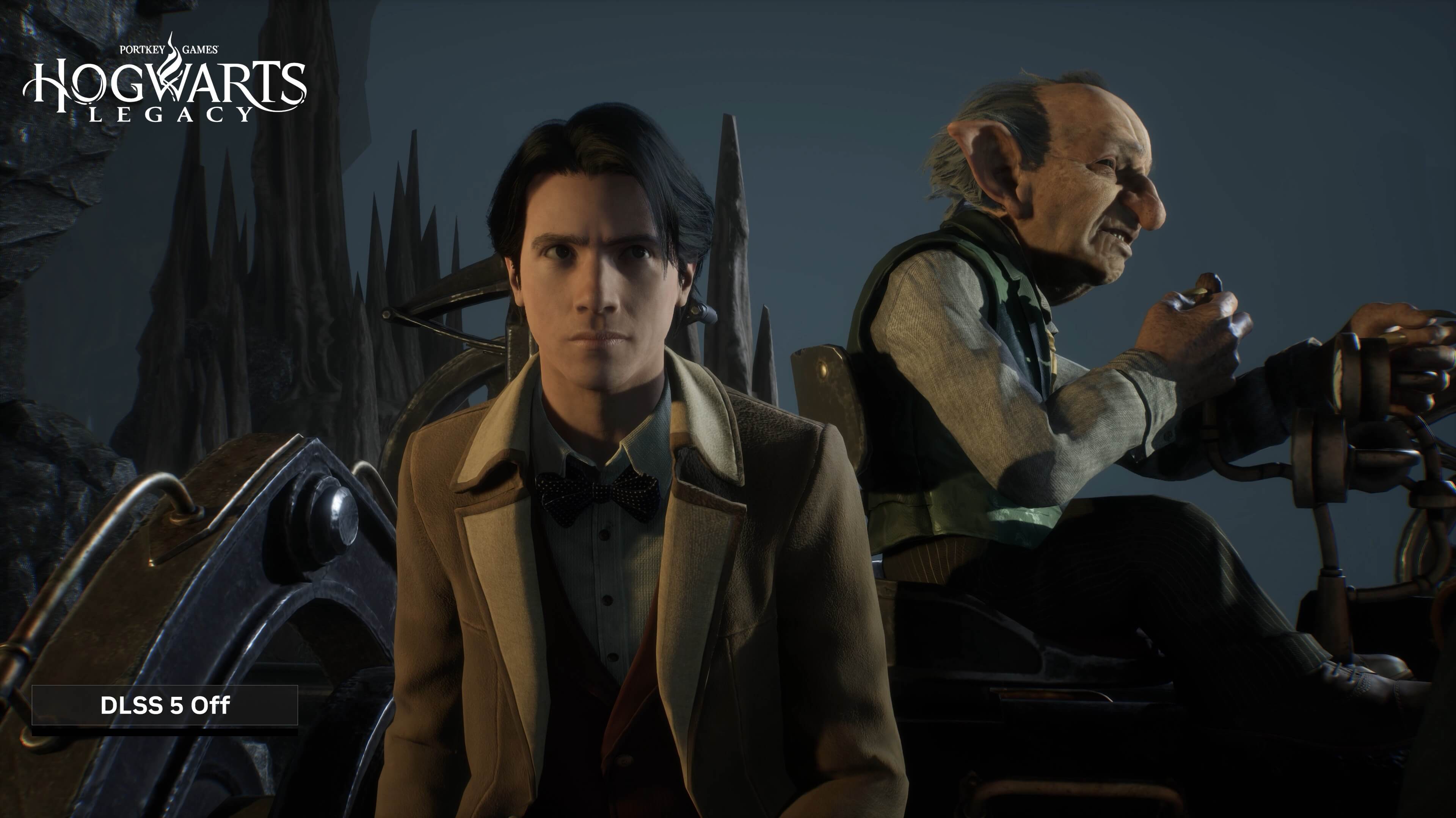 Hogwarts Legacy DLSS 5 comparison scene 1 - DLSS OFF